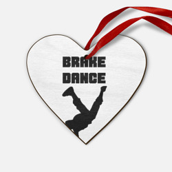 Деревянная игрушка Сердце Brake Dance