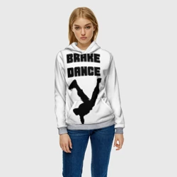 Женская толстовка 3D Brake Dance - фото 2