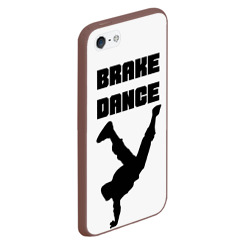 Чехол для iPhone 5/5S матовый Brake Dance - фото 2