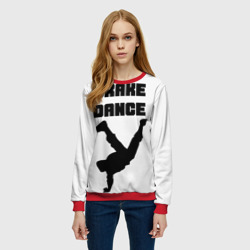 Женский свитшот 3D Brake Dance - фото 2