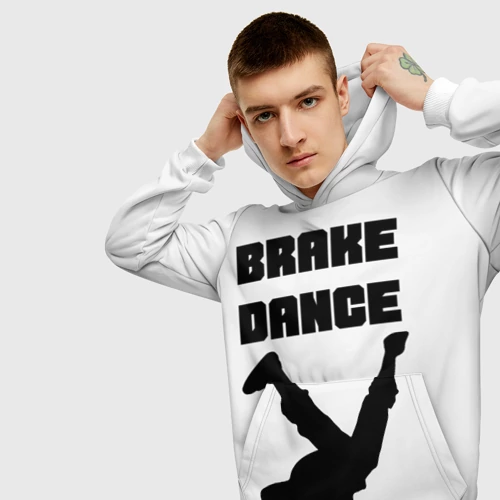 Мужская толстовка 3D с принтом Brake Dance, вид сбоку #3