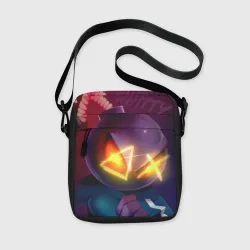 Сумка через плечо 3D Витти на темном фоне