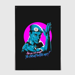 Постер Уличный Ван Дамм