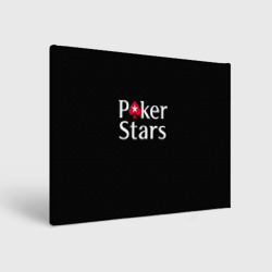 Холст прямоугольный Poker Stars