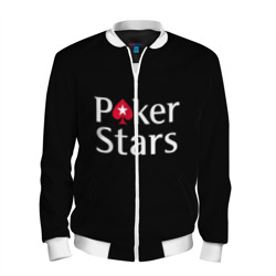 Мужской бомбер 3D Poker Stars