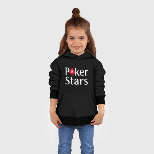 Детская толстовка 3D Poker Stars, цвет черный - фото 4