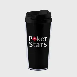 Термокружка-непроливайка Poker Stars