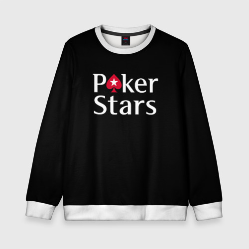 Детский свитшот 3D Poker Stars, цвет 3D печать