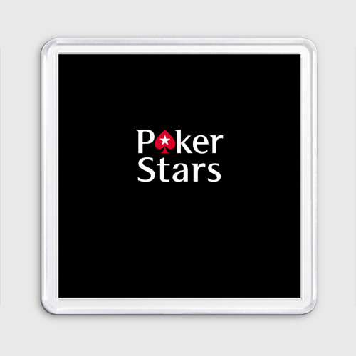 Магнит 55*55 Poker Stars