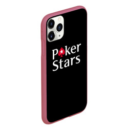 Чехол для iPhone 11 Pro Max матовый Poker Stars - фото 2