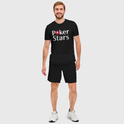 Мужской костюм с шортами 3D Poker Stars - фото 2
