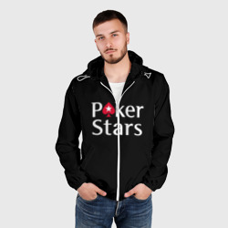 Мужская ветровка 3D Poker Stars - фото 2