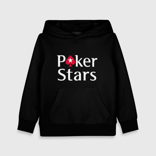 Детская толстовка 3D Poker Stars, цвет черный