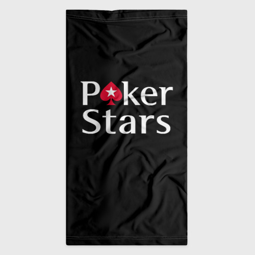 Бандана-труба 3D Poker Stars, цвет 3D печать - фото 7