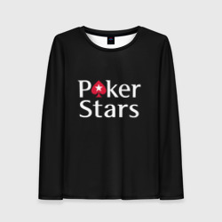 Женский лонгслив 3D Poker Stars