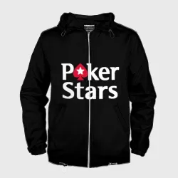 Мужская ветровка 3D Poker Stars