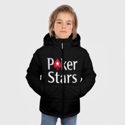 Зимняя куртка для мальчиков 3D Poker Stars - фото 2