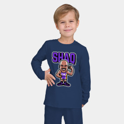 Детская пижама с лонгсливом хлопок Shaq - фото 2