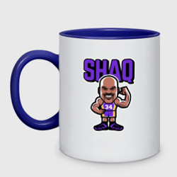 Кружка двухцветная Shaq