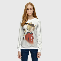 Женский свитшот 3D Кенма Козуме Haikyuu!! - фото 2