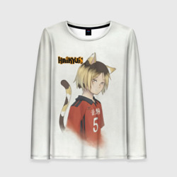 Женский лонгслив 3D Кенма Козуме Haikyuu!!