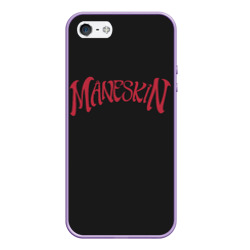 Чехол для iPhone 5/5S матовый Maneskin. Inscription