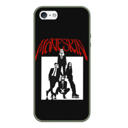 Чехол для iPhone 5/5S матовый Maneskin. Rock Band