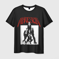 Мужская футболка 3D Maneskin. Rock Band