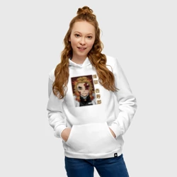 Женская толстовка хлопок Финальный бой Ренгоку - фото 2