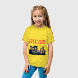 Детская футболка хлопок Логотип Maneskin - фото 2