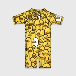 Детский купальный костюм 3D Утки