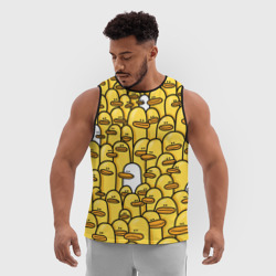 Мужская спортивная майка 3D Утки - фото 2