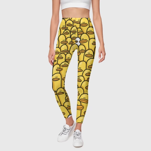 Леггинсы 3D Утки - фото 3