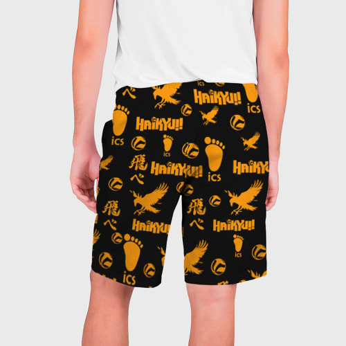 Мужские шорты 3D Haikyu!! волейбол!! элементы, цвет 3D печать - фото 2