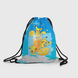 Рюкзак-мешок 3D Пикачу в    лимонаде