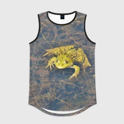 Мужская спортивная майка 3D Лягушка