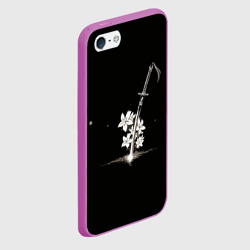 Чехол для iPhone 5/5S матовый Nier - Sword and Flowers - фото 2