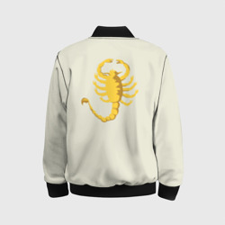 Детский бомбер 3D Drive - Скорпион - Ryan Gosling white scorpion jacket