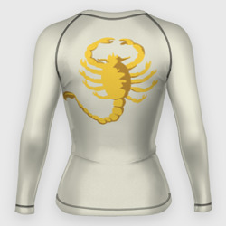 Женский рашгард 3D Drive - Скорпион - Ryan Gosling white scorpion jacket