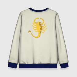Детский свитшот 3D Drive - Скорпион - Ryan Gosling white scorpion jacket