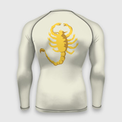 Мужской рашгард 3D Drive - Скорпион - Ryan Gosling white scorpion jacket