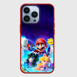 Чехол для iPhone 13 Pro Mario + Rabbids