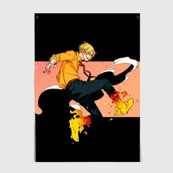 Постер Винсмок Санджи из One Piece