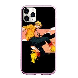 Чехол для iPhone 11 Pro Max матовый Винсмок Санджи из One Piece