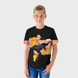 Детская футболка 3D Винсмок Санджи из One Piece - фото 2