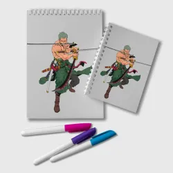 Блокнот Арт Ророноа Зоро, One Piece