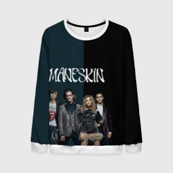 Мужской свитшот 3D Maneskin. New Heroes