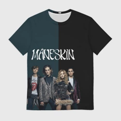 Мужская футболка 3D Maneskin. New Heroes