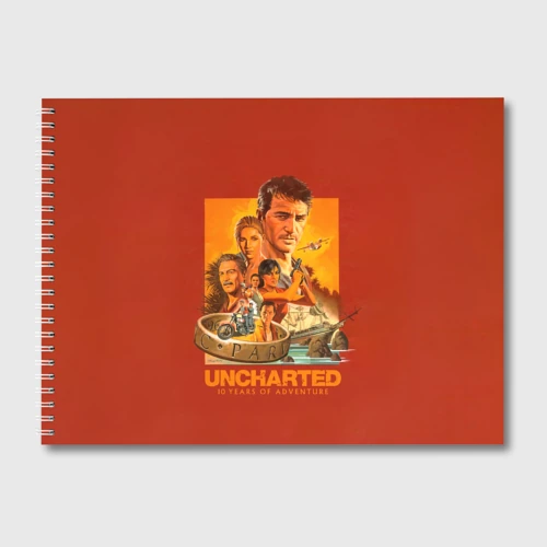Альбом для рисования 10 years Uncharted