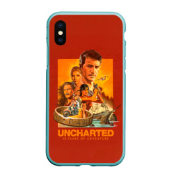 Чехол для iPhone XS Max матовый 10 years Uncharted